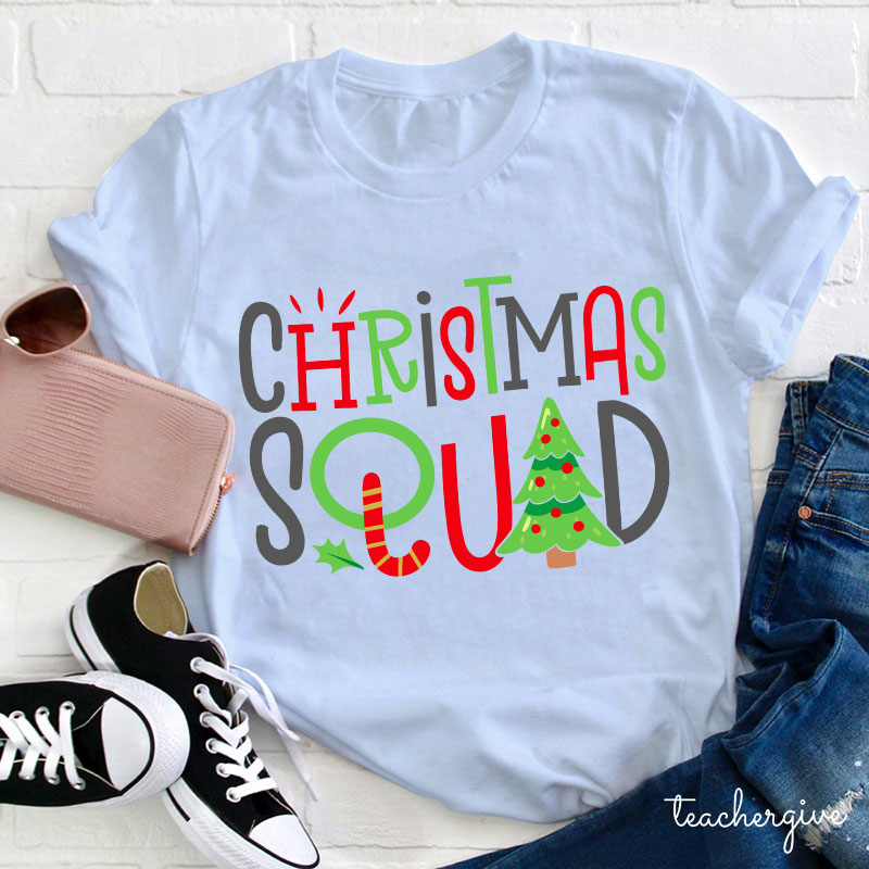 Christmas Squad Teacher T-Shirt
