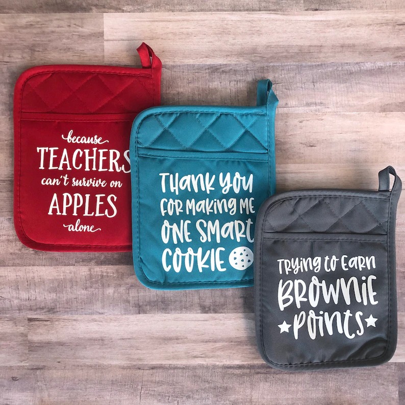 Teacher Gift Pot Holder