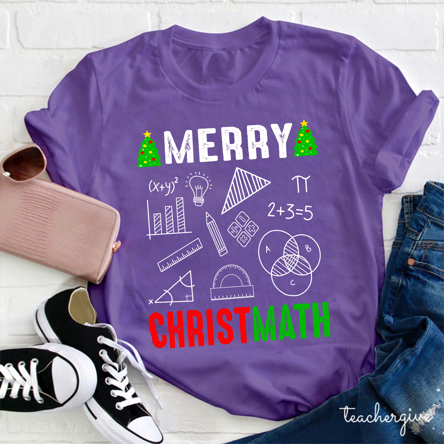 Merry Christmath Math Teacher T-Shirt