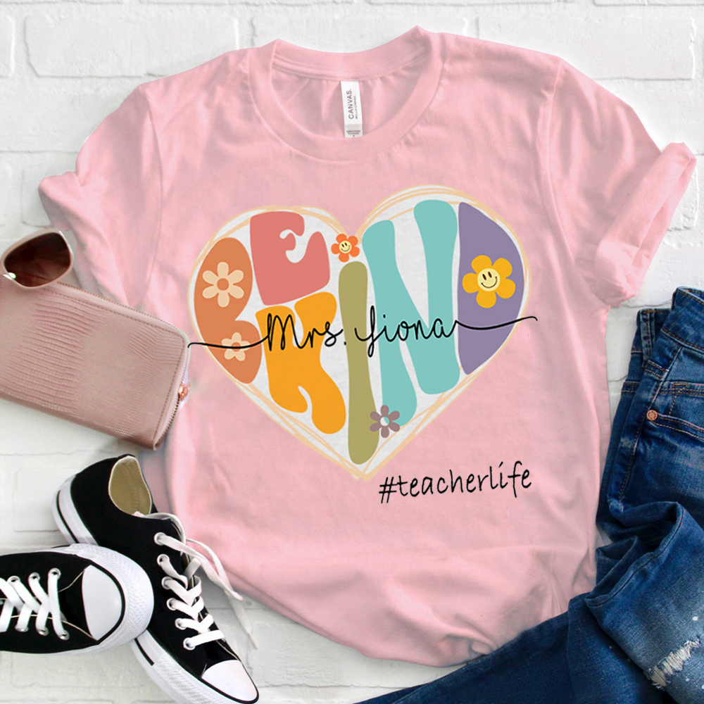 Personalize Be Kind T-Shirt