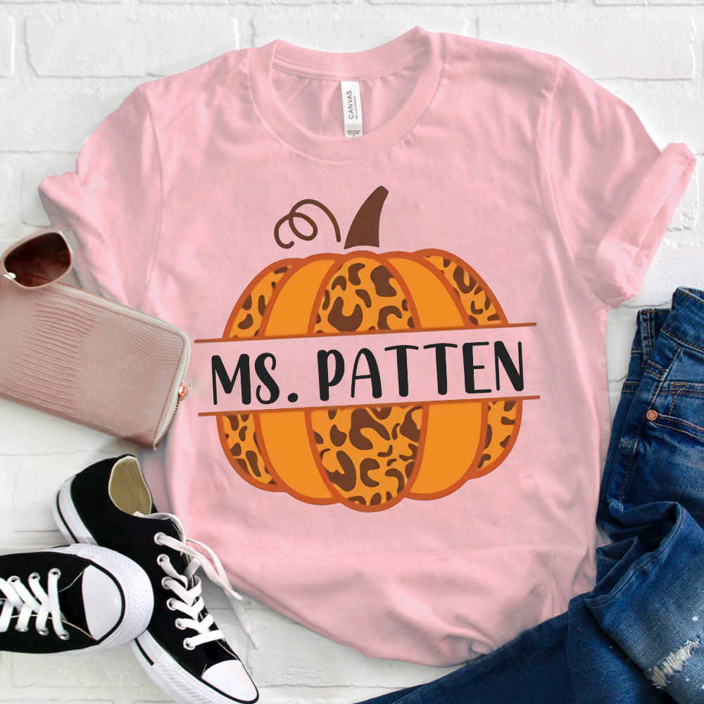 Personalized Pumpkin T-Shirt