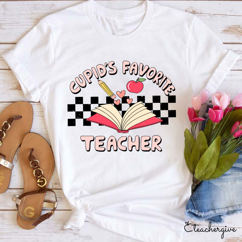 Cupid's Favorite Teacher T-Shirt
