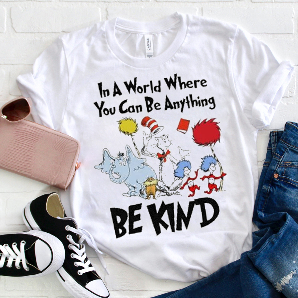 Elephant And Cat In A World Where You Can Be Anything T-Shirt