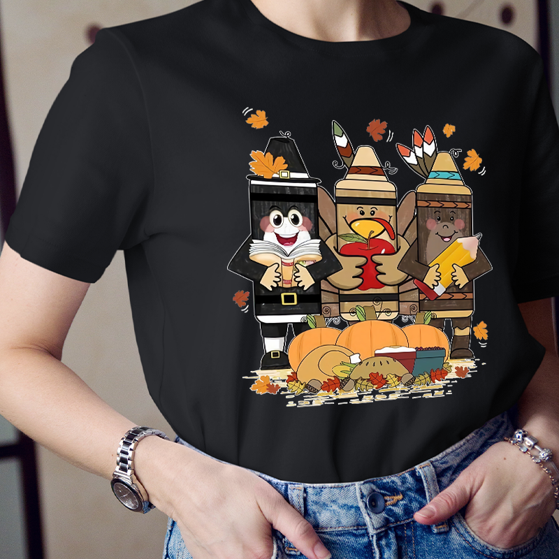 Turkey Or Pencil Teacher T-Shirt