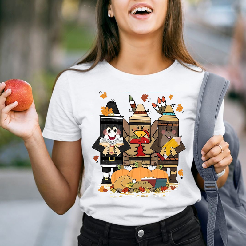 Turkey Or Pencil Teacher T-Shirt