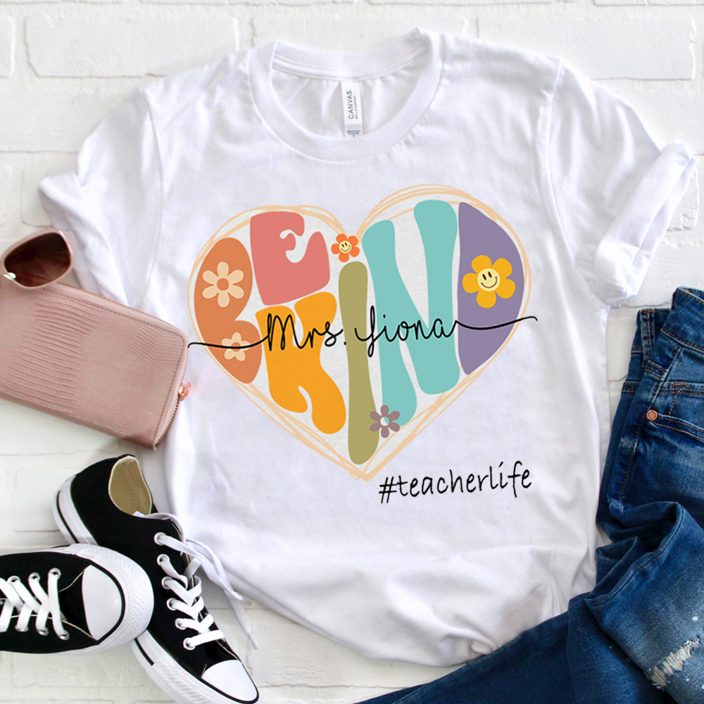 Personalize Be Kind T-Shirt