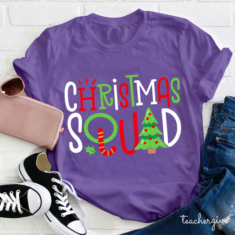 Christmas Squad Teacher T-Shirt