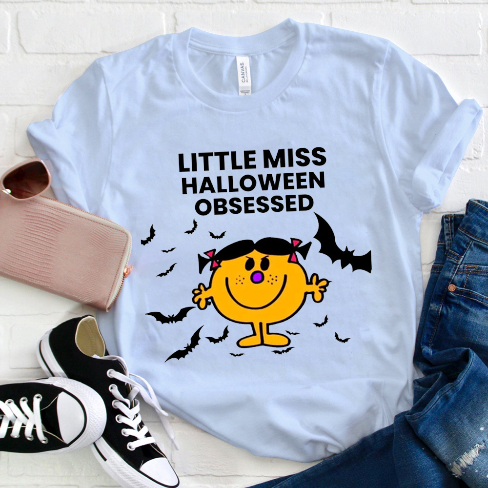 Little Miss Halloween Obessed T-Shirt