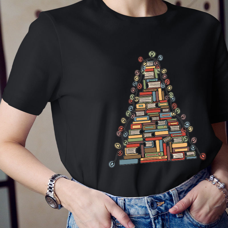 What A Mountain Of Book Teacher T-Shirt