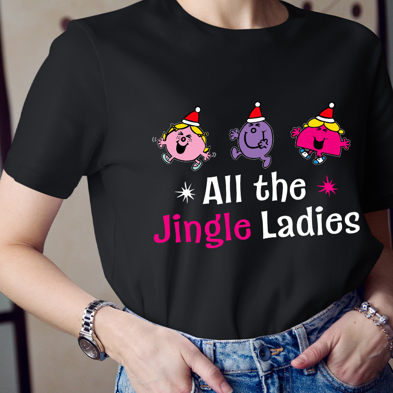 All The Jingle Ladies Christmas T-Shirt