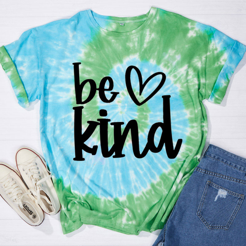 Be Kind Tie-dye T-Shirt