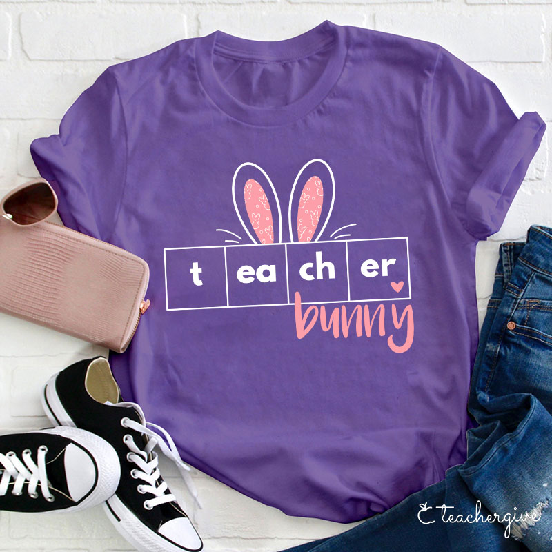 Teacher Bunny Teacher T-Shirt