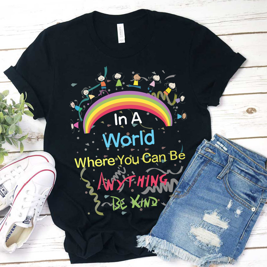Be Kind Rainbow T-Shirt