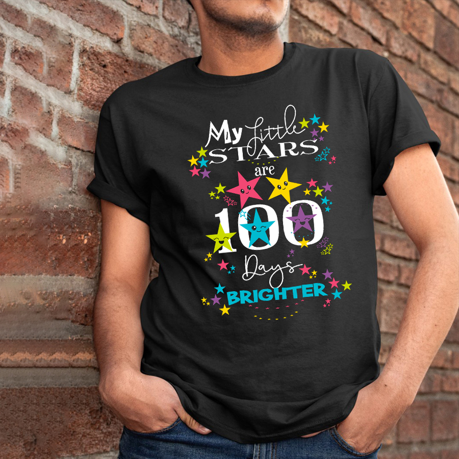 My Tittle Stars Are 100 Days Brighter T-Shirt