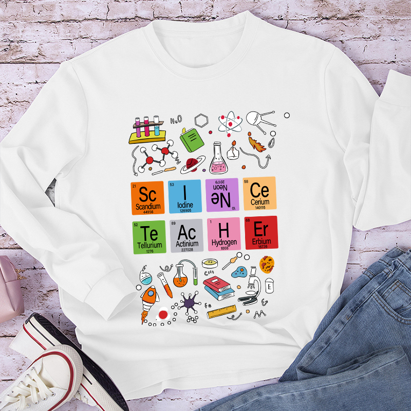Science Teacher Long Sleeve T-Shirt