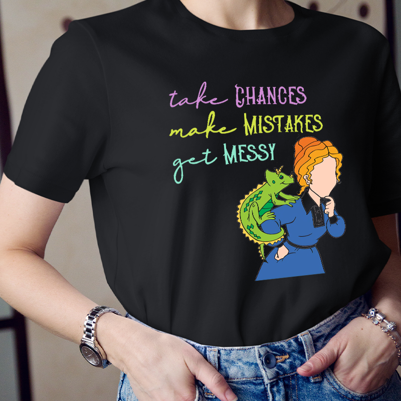 She Is Thinking Magic School Bus T-Shirt