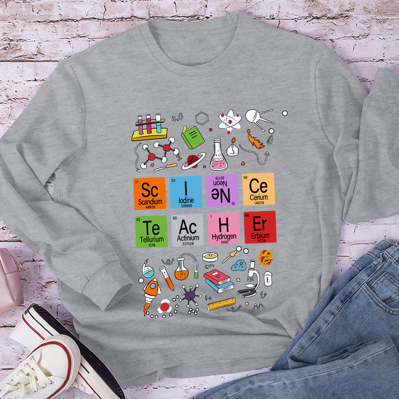 Science Teacher Long Sleeve T-Shirt
