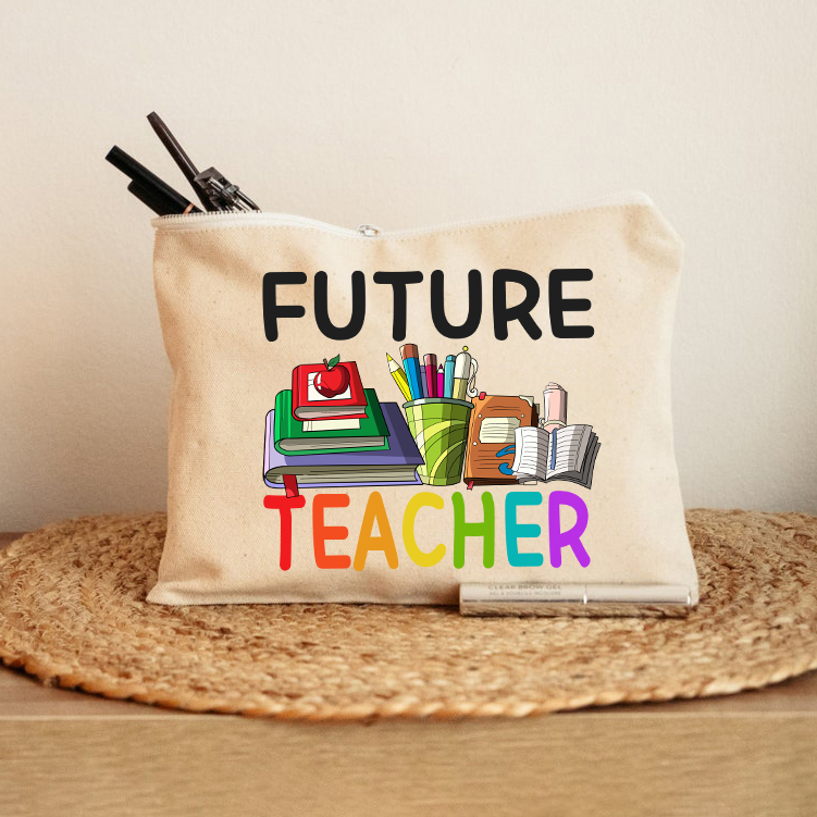 Future Teacher Makeup Bag