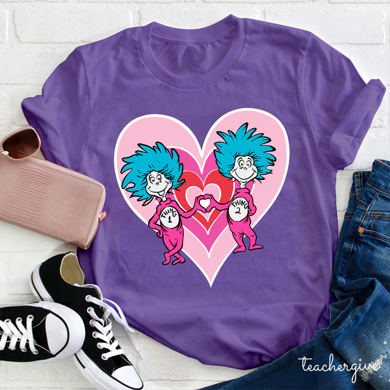 Love Will Always Surround You Teacher T-Shirt