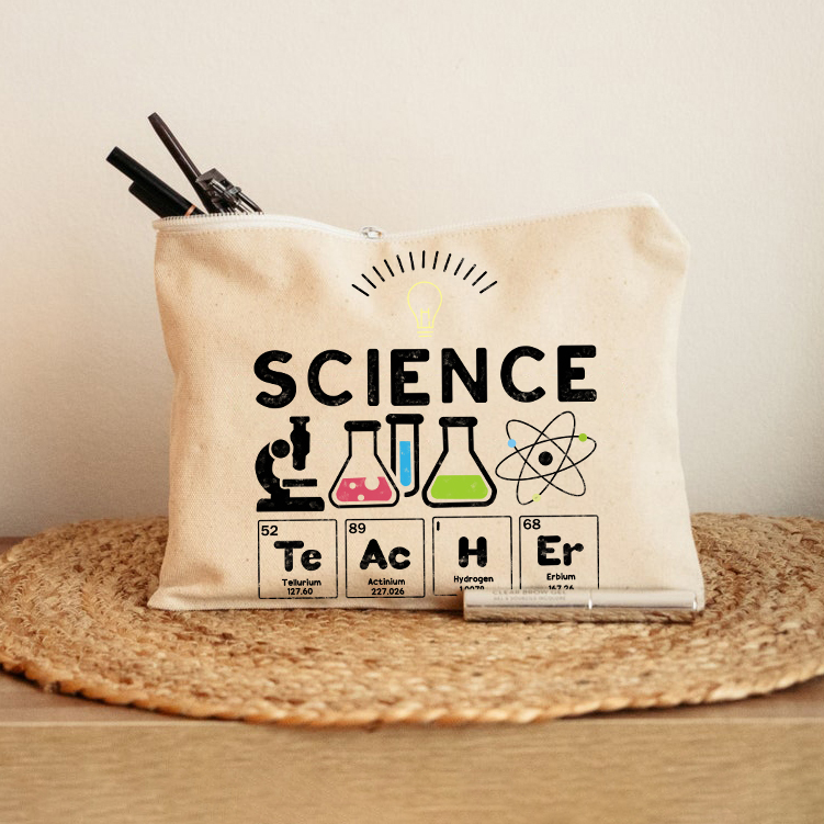 Science Lab Teacher Makeup Bag