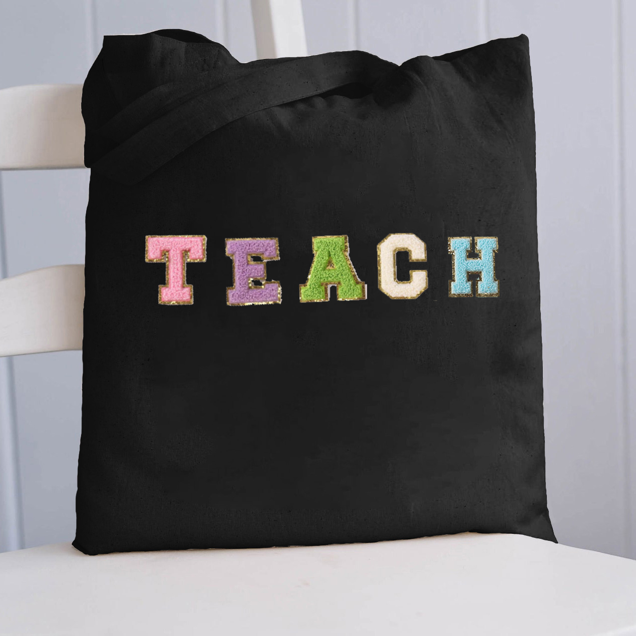 Colorful Teach Tote Bag