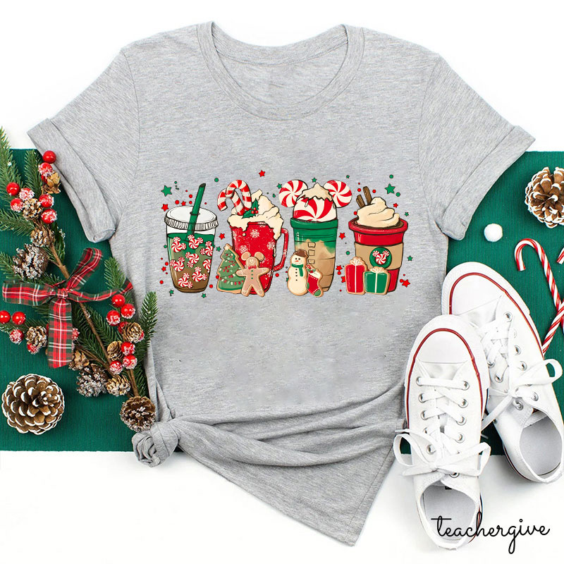 Bet You Want Some Christmas Drink Teacher T-Shirt