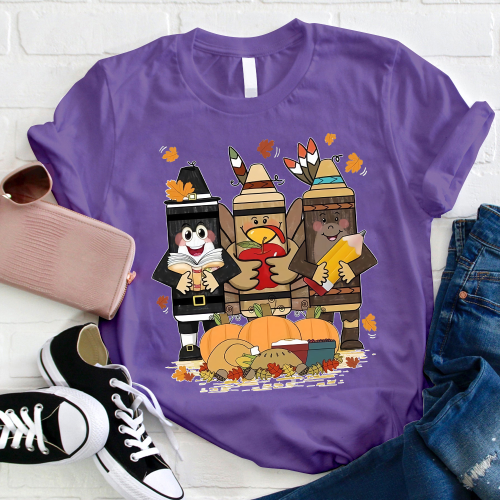 Turkey Or Pencil Teacher T-Shirt