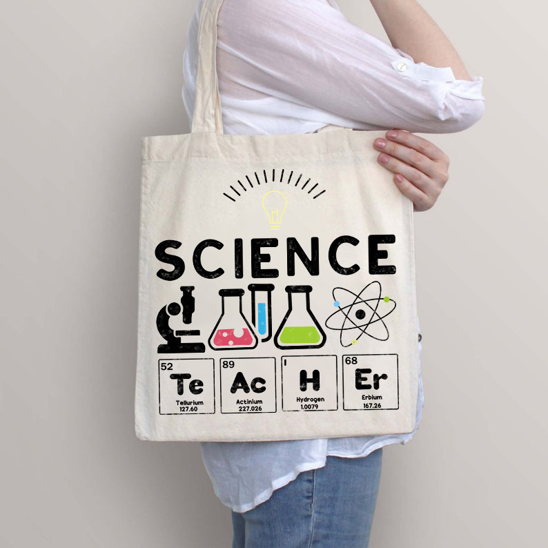 Science Lab Teacher Tote Bag