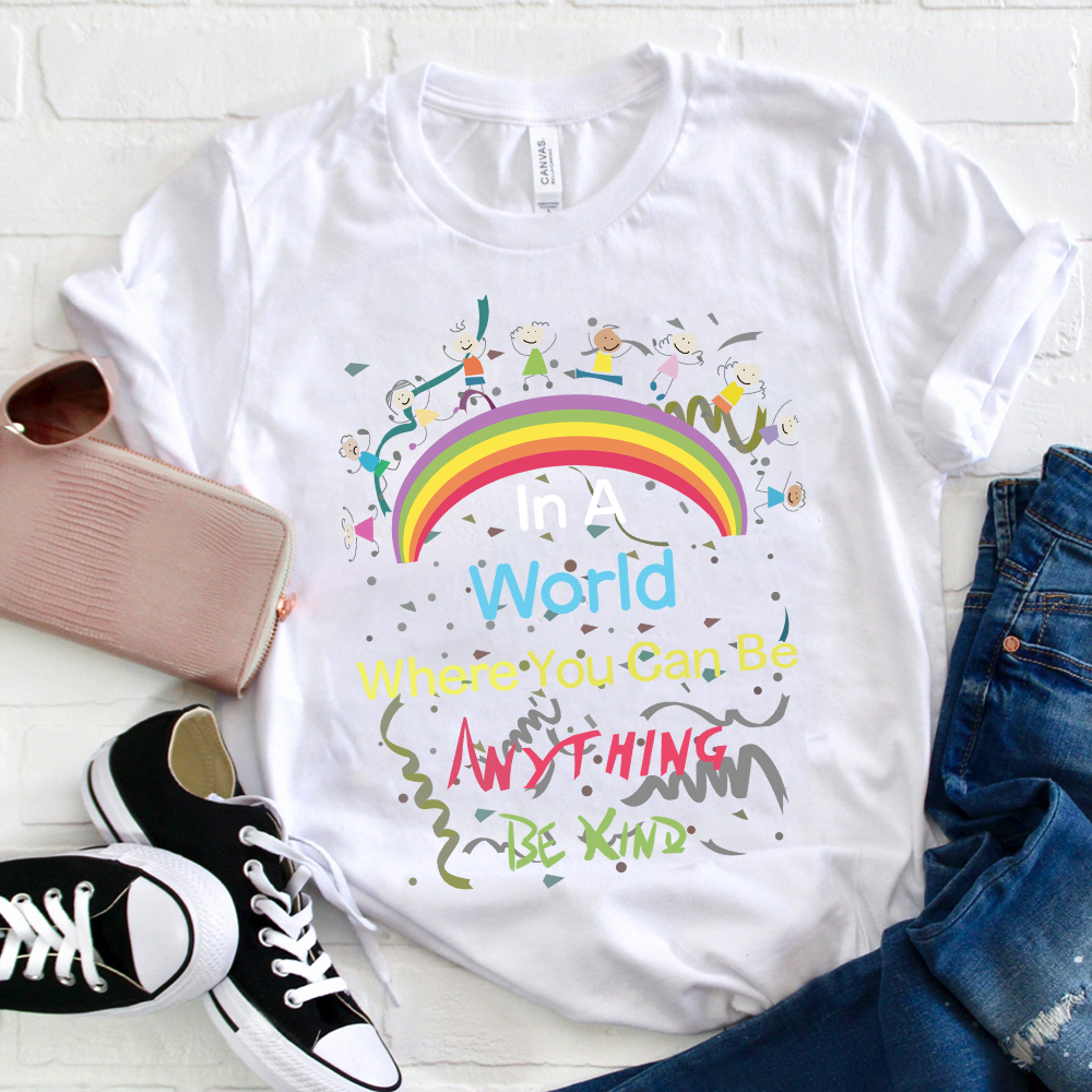 Be Kind Rainbow T-Shirt