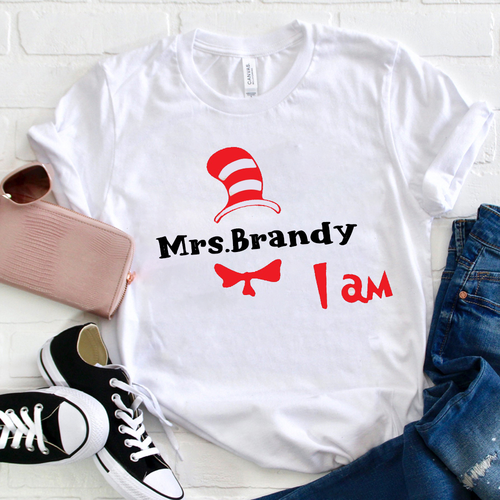 Personalized Mrs Brandy I Am T-Shirt