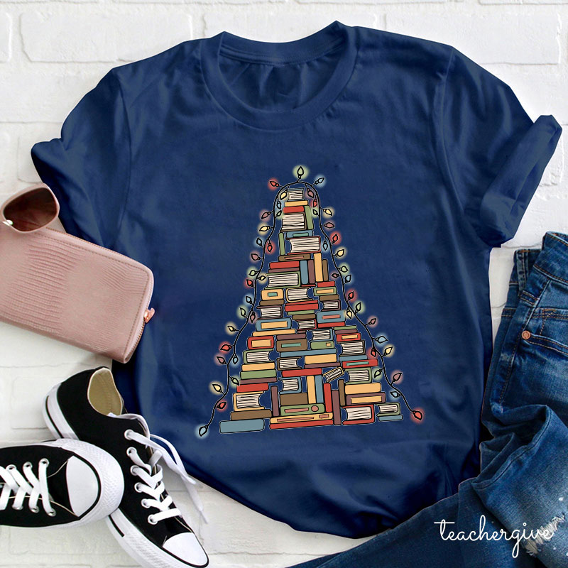 What A Mountain Of Book Teacher T-Shirt