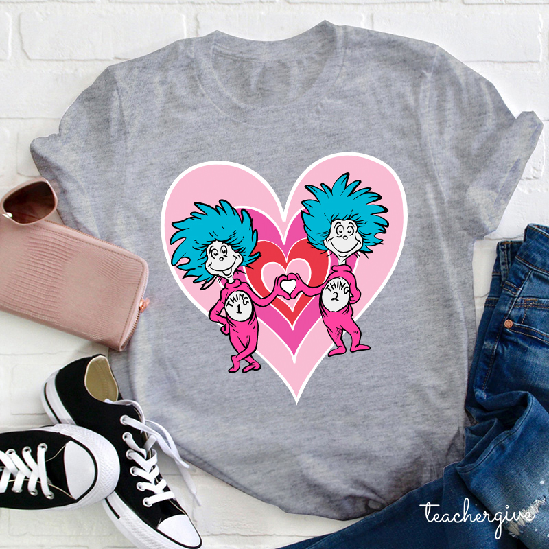 Love Will Always Surround You Teacher T-Shirt