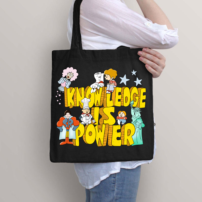 Knowledge Is Power Tote Bag