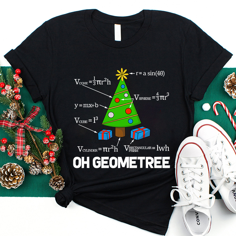 Christmas Oh Geometree T-Shirt
