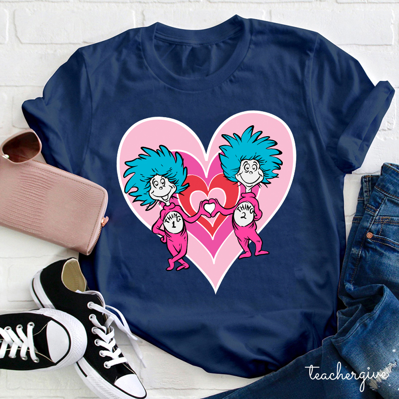 Love Will Always Surround You Teacher T-Shirt