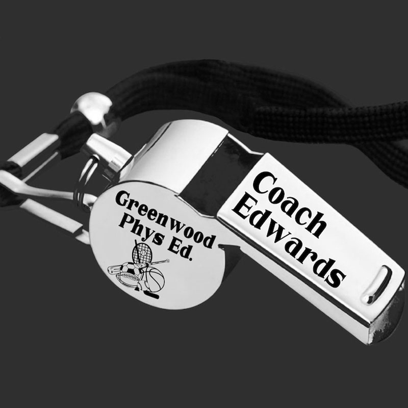 Personalized Unique Design Coach Whistle