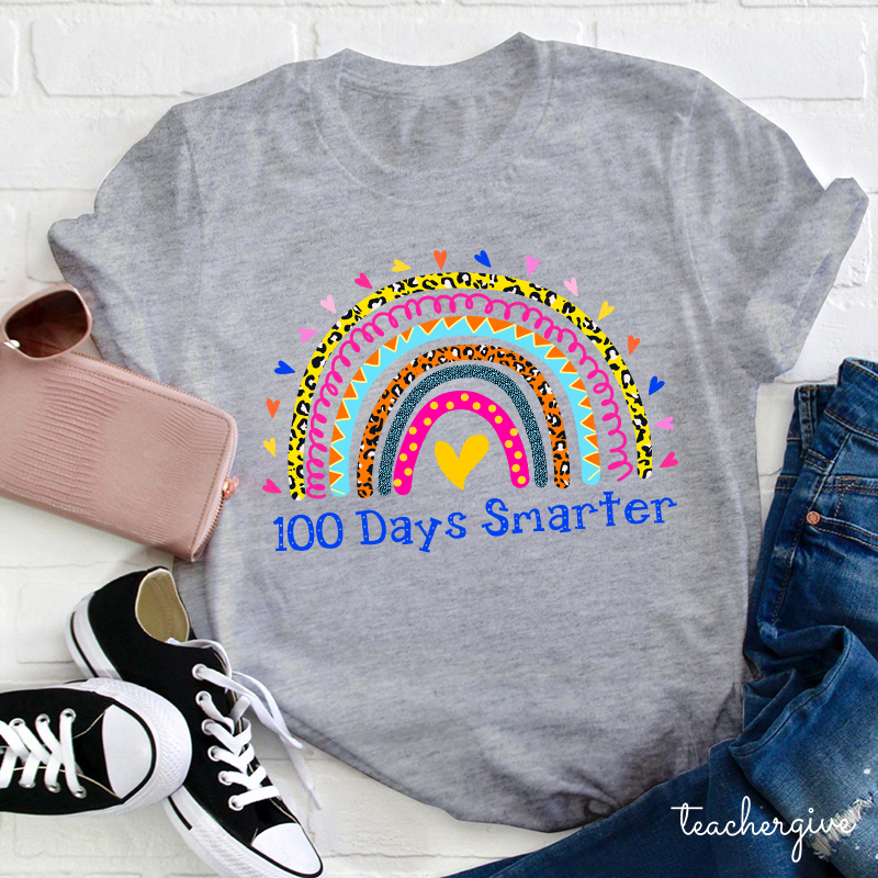 100 Days Smarter Teacher T-Shirt
