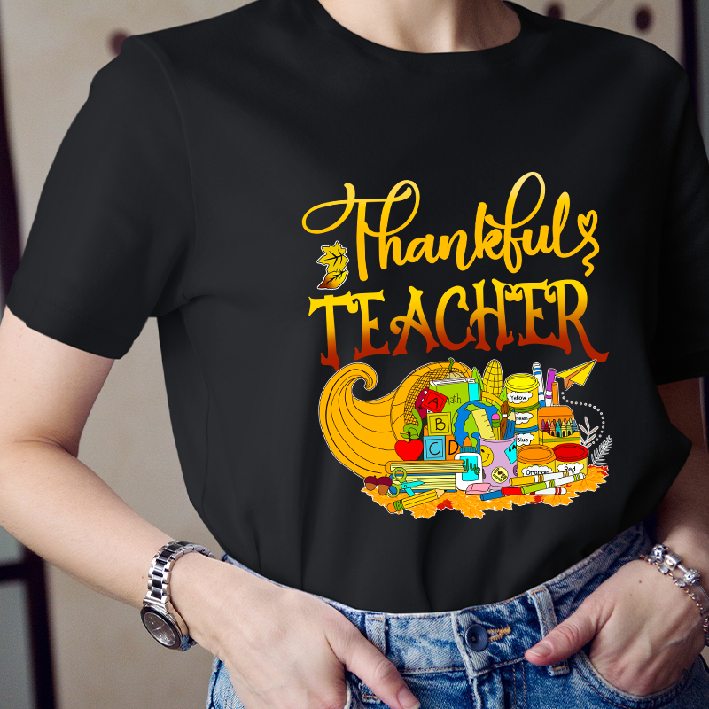 I'm A Thankful Teacher Teacher T-Shirt