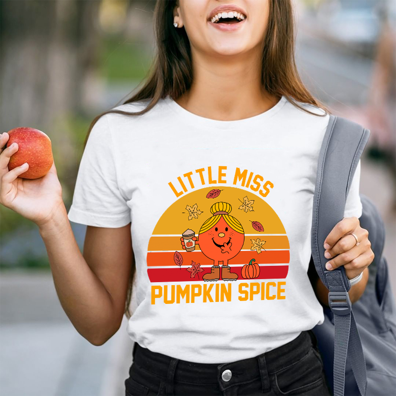 Little Miss Needs Some Pumpkin Spice T-Shirt