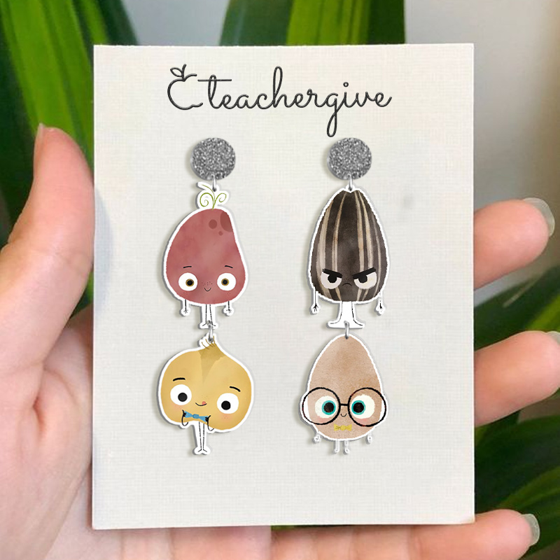 LatestThe Good Egg The Bad Seed Acrylic Earrings for Sale-Teachersgram