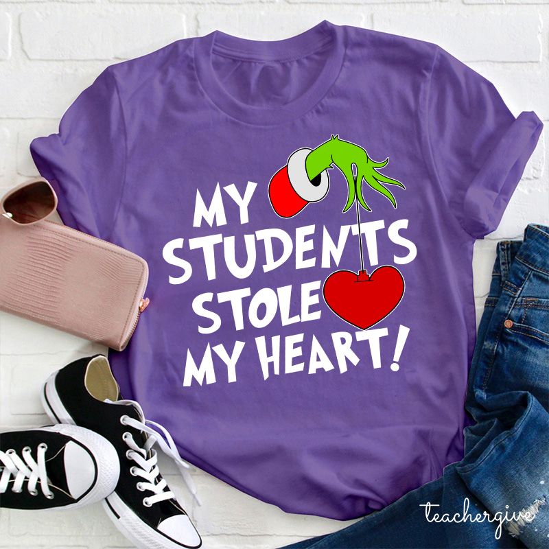 My Students Stole My Heart Teacher T-Shirt