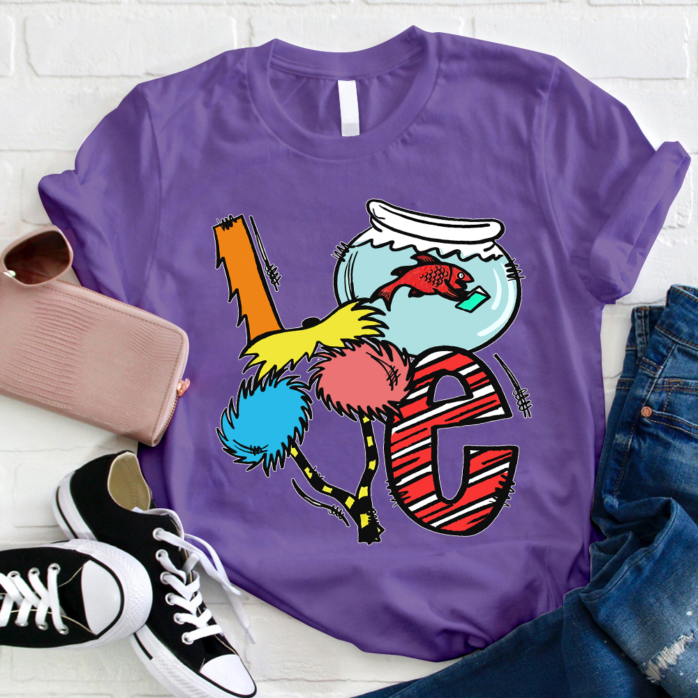 Love Lorax Teacher T-Shirt