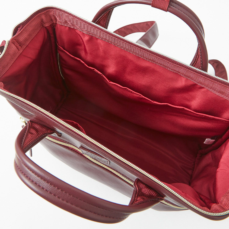 Multicolor Teacher Name Leather Backpack