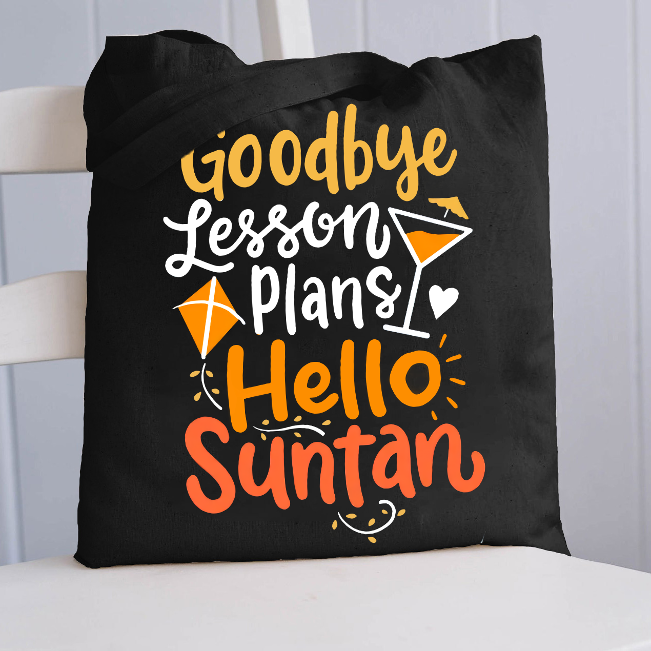 Teacher Last Day of School Summer Tote Bag