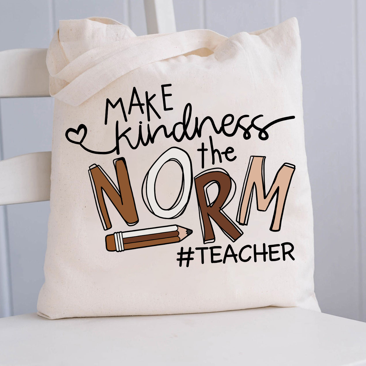 Make Kindness The Norm Tote Bag