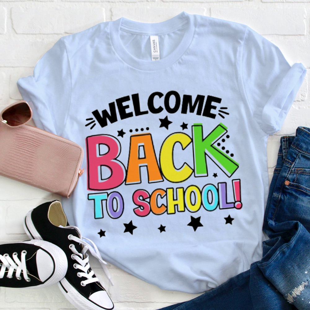 Welcome Back To School T-Shirt Sale-Teachersgram