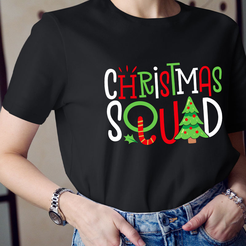 Christmas Squad Teacher T-Shirt