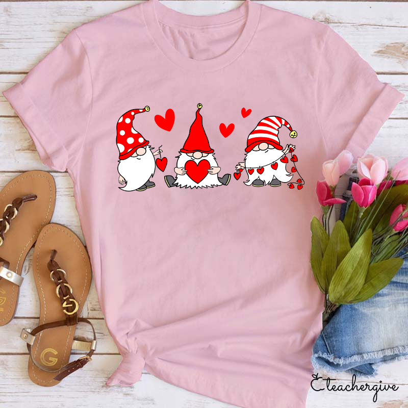 Love Gnomes Teacher T-Shirt