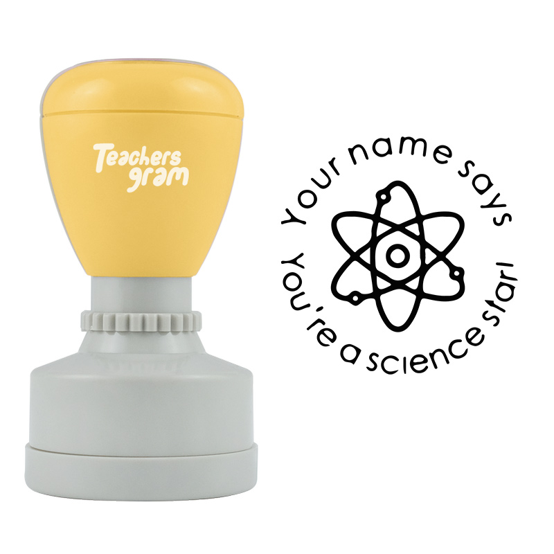 Personalized You‘re A Science Star Stamp