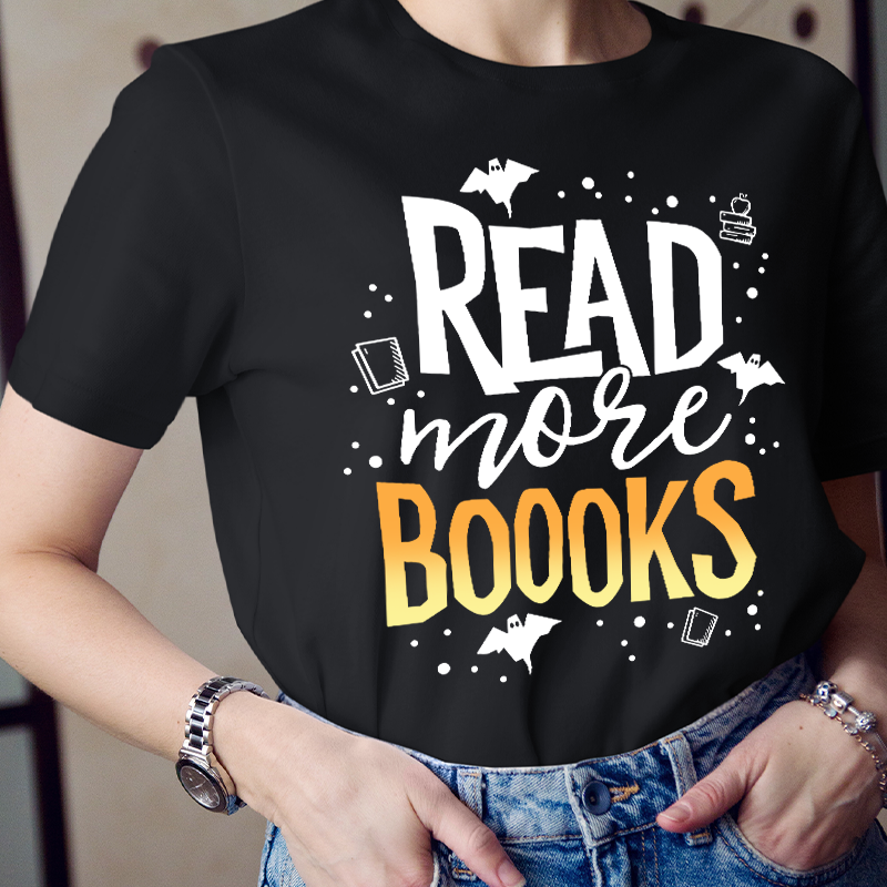 Read More Boooks Bat T-Shirt